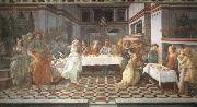 Fra Filippo Lippi The Feast of Herod painting